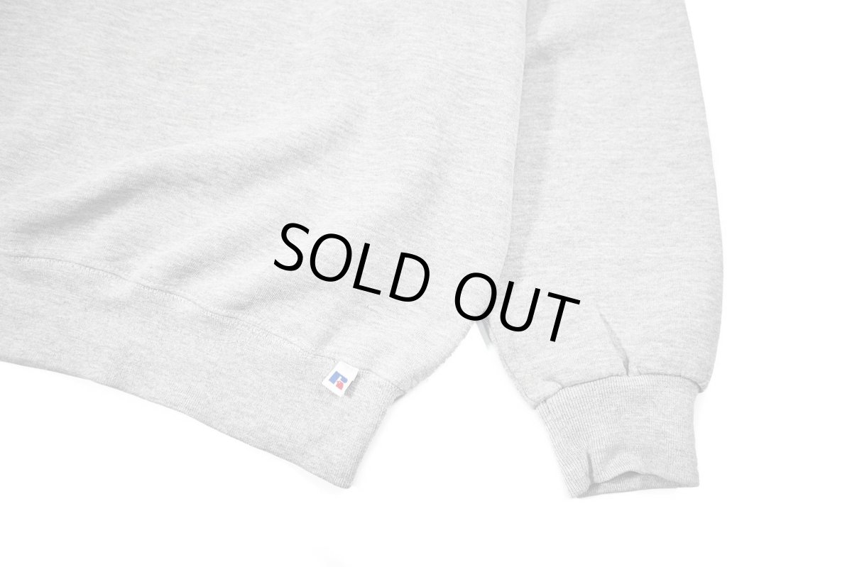 画像3: Used Russell Athletic Blank Sweat Shirt Grey (3)