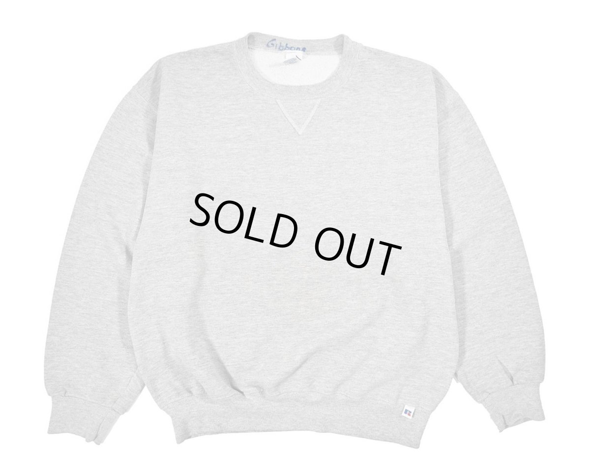 画像1: Used Russell Athletic Blank Sweat Shirt Grey (1)