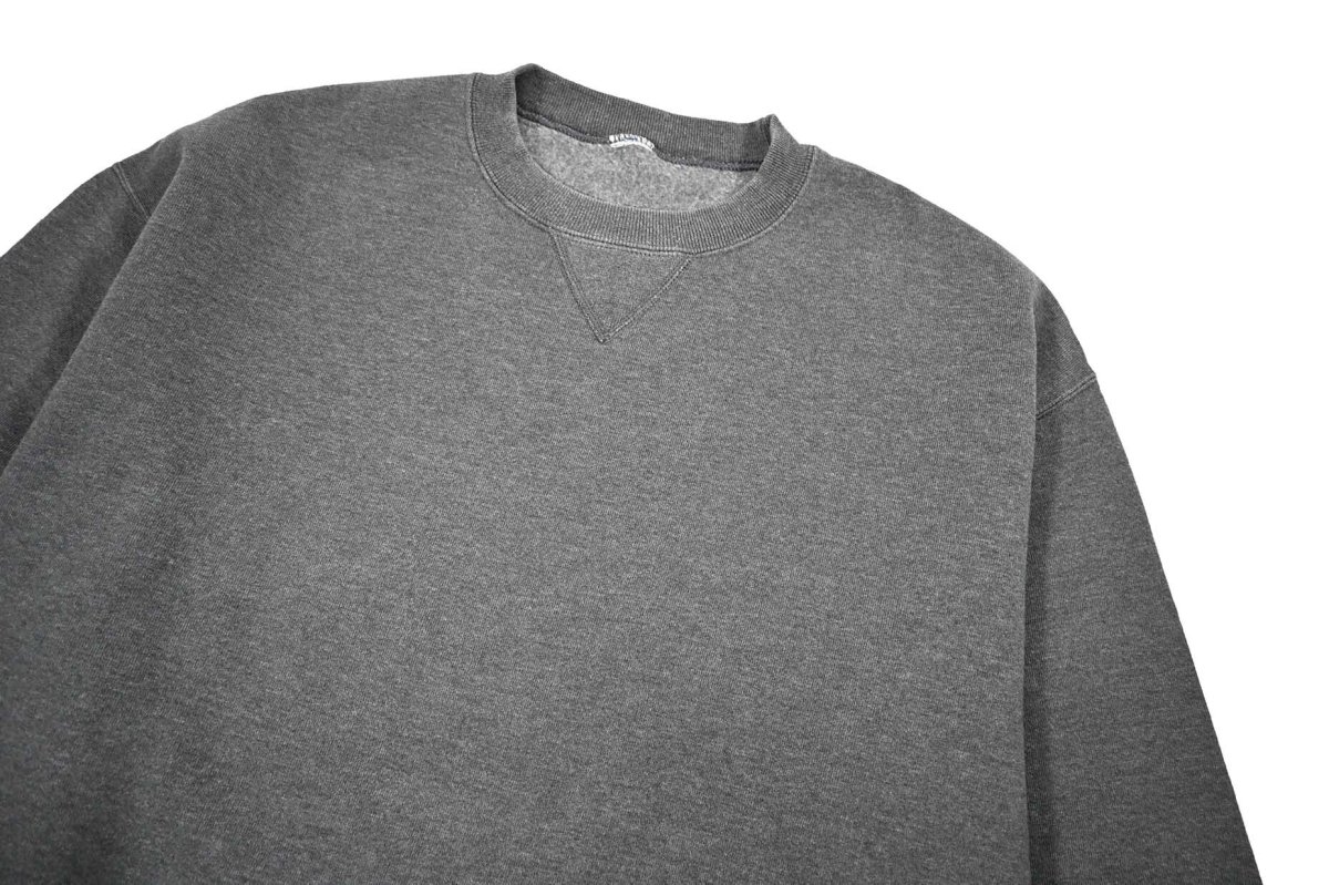 画像2: Used Russell Athletic Blank Sweat Shirt Charcoal (2)