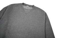 画像2: Used Russell Athletic Blank Sweat Shirt Charcoal (2)