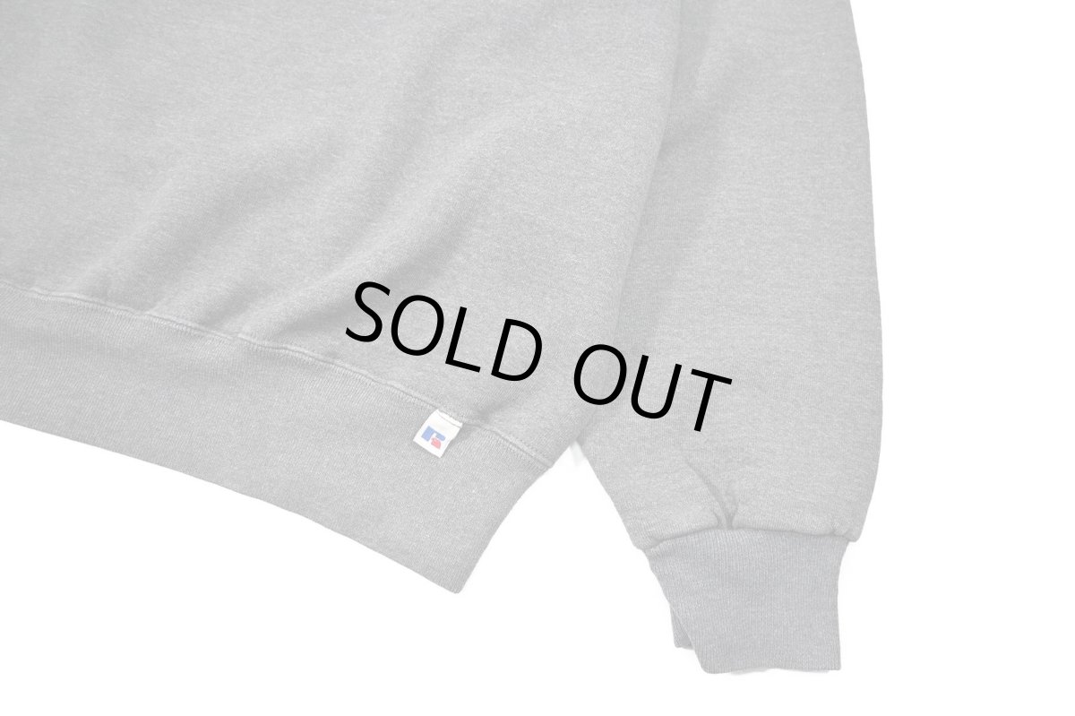 画像3: Used Russell Athletic Blank Sweat Shirt Charcoal (3)