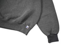 画像3: Used Russell Athletic Blank Sweat Shirt Charcoal (3)