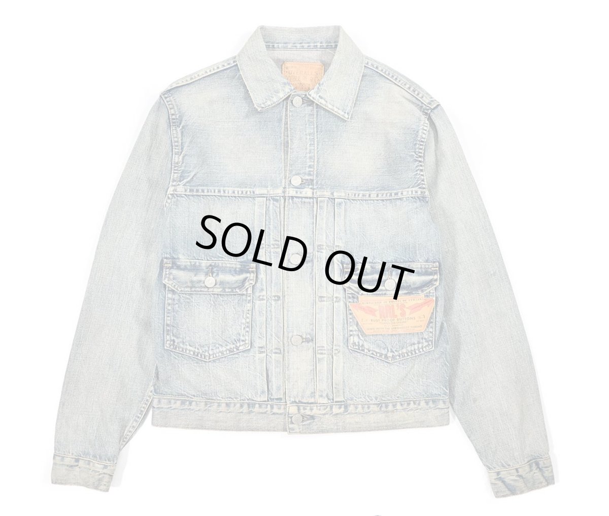画像1: RRL Type 2 Denim Trucker Jacket ラルフローレン (1)