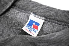 画像4: Used Russell Athletic Blank Sweat Shirt Charcoal (4)