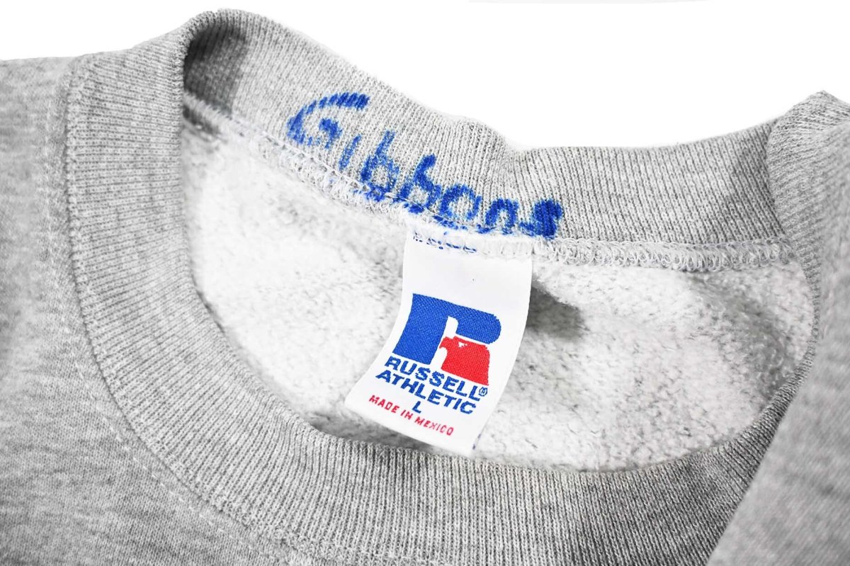 画像4: Used Russell Athletic Blank Sweat Shirt Grey (4)