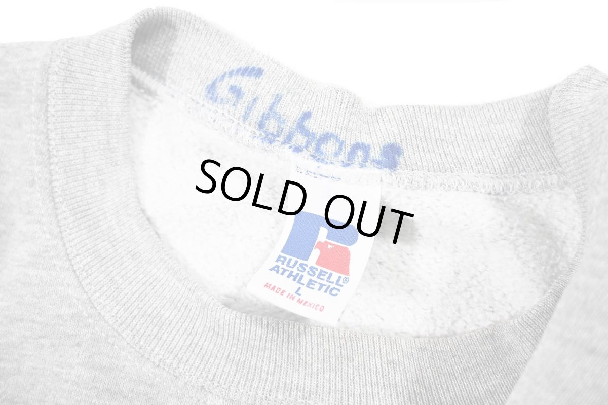 画像4: Used Russell Athletic Blank Sweat Shirt Grey (4)