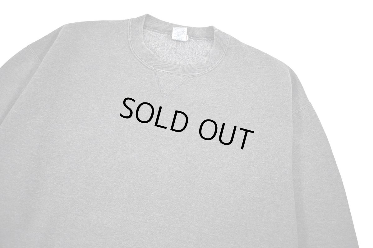 画像2: Used Russell Athletic Blank Sweat Shirt Charcoal (2)