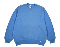 画像1: Used Russell Athletic Blank Sweat Shirt Blue made in USA (1)