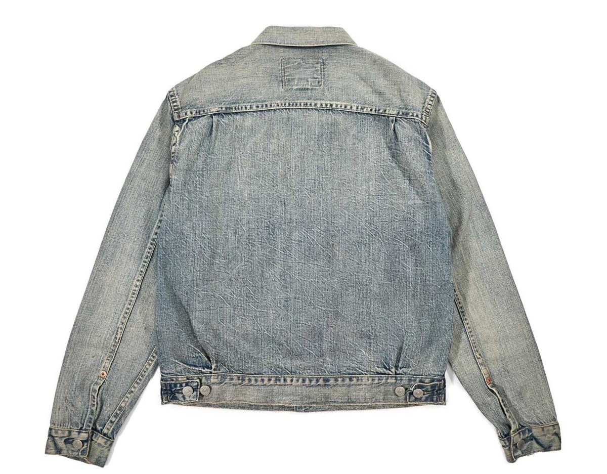 画像2: RRL Type 2 Denim Trucker Jacket ラルフローレン (2)