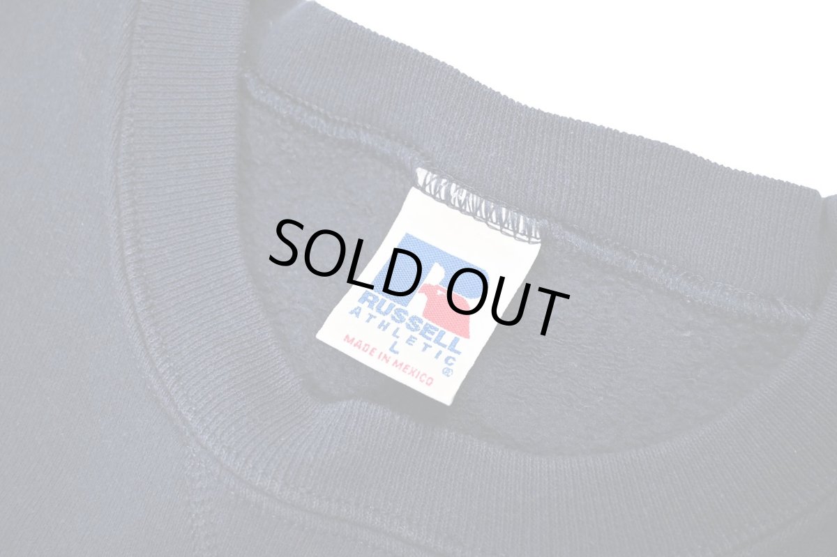 画像4: Used Russell Athletic Blank Sweat Shirt Navy (4)