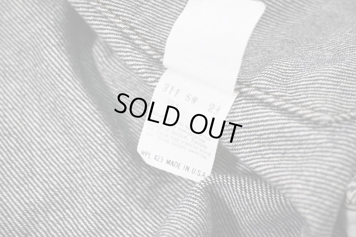 画像6: 80s Used Levi's 71506-0259 Denim Jacket Black made in USA (6)