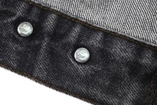 画像7: 80s Used Levi's 71506-0259 Denim Jacket Black made in USA (7)