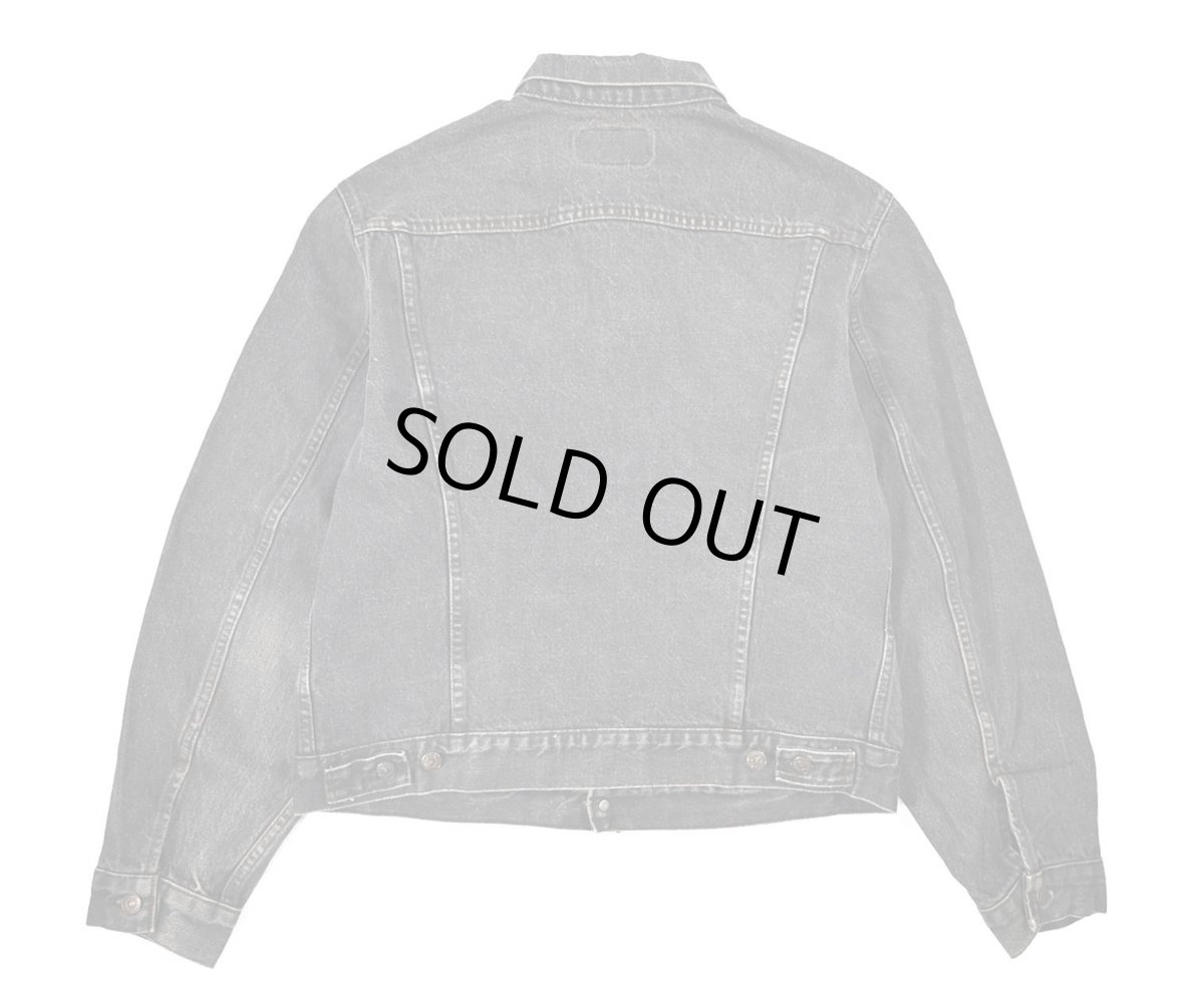 画像8: 80s Used Levi's 71506-0259 Denim Jacket Black made in USA (8)