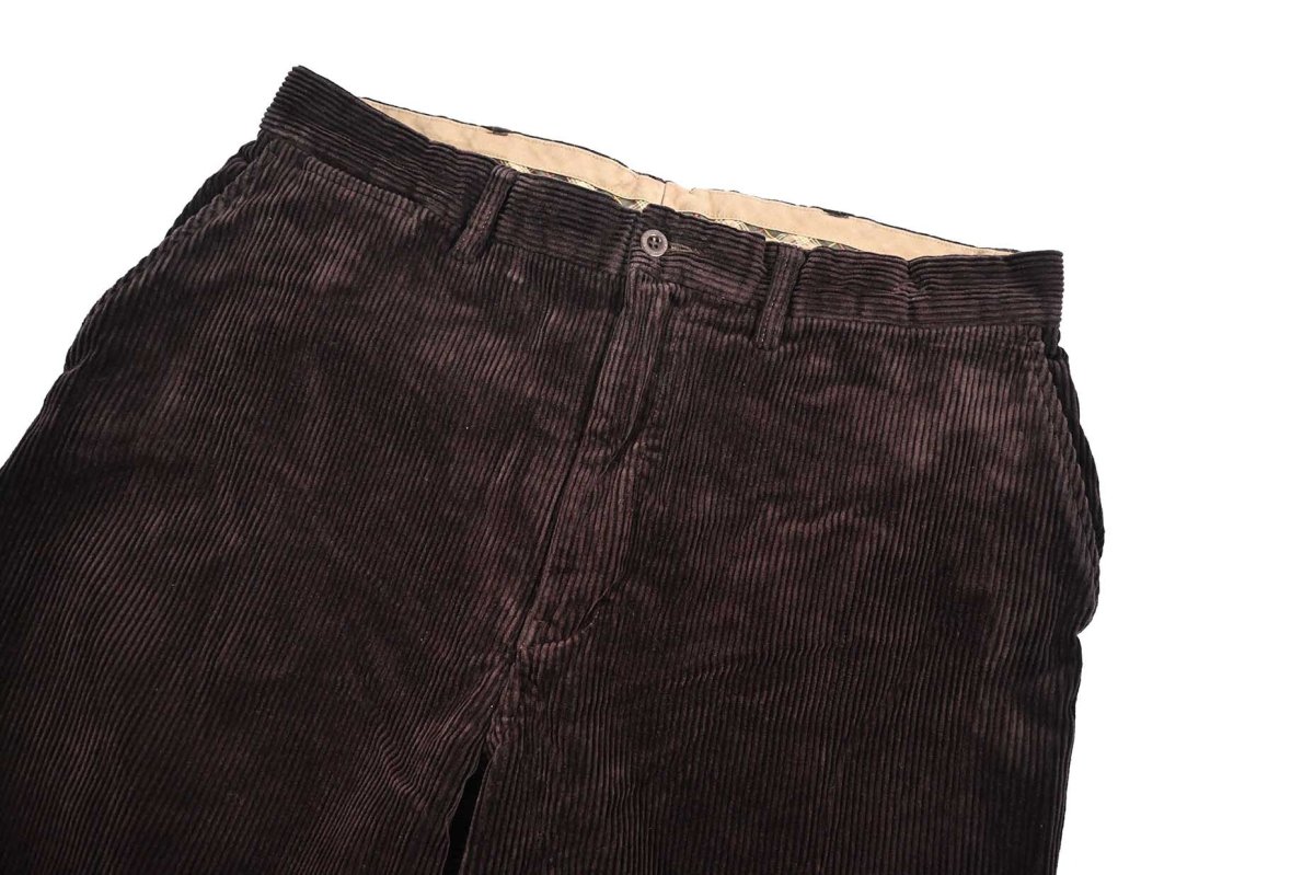 画像2: Used Polo Ralph Lauren Corduroy Pants Brown (2)