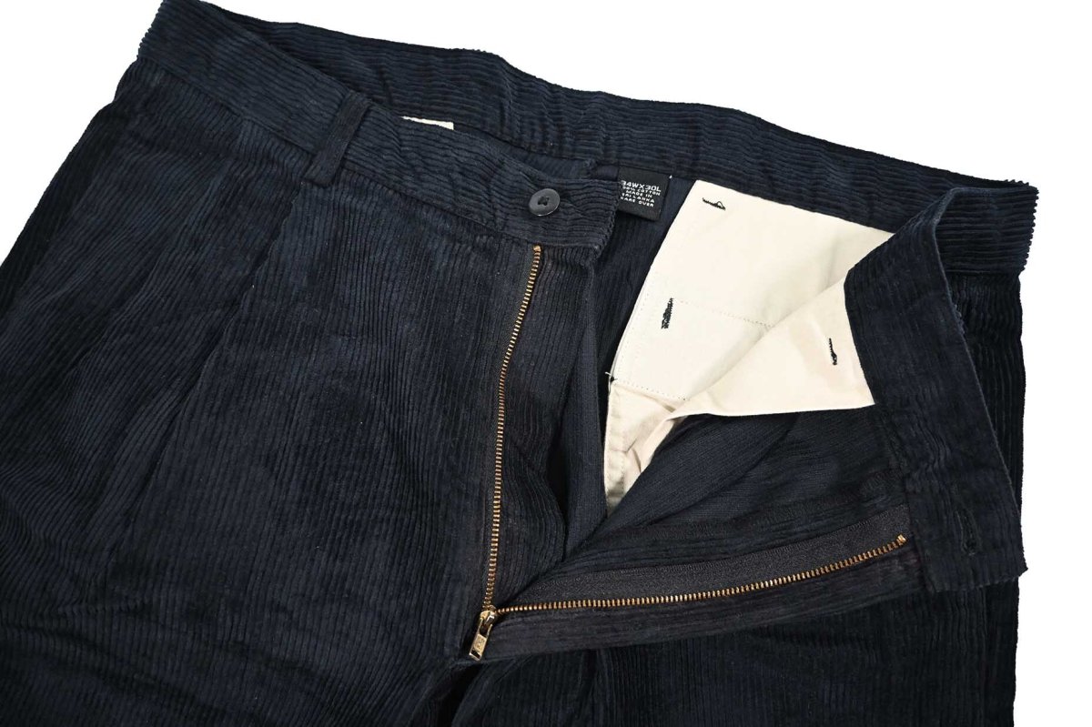 画像5: Deadstock Jos.A.Bank Corduroy Pants Navy (5)