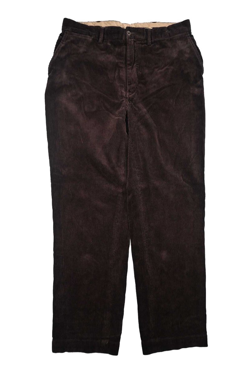 画像1: Used Polo Ralph Lauren Corduroy Pants Brown (1)