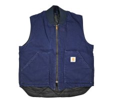 画像1: Used Carhartt Duck Vest made in USA (1)