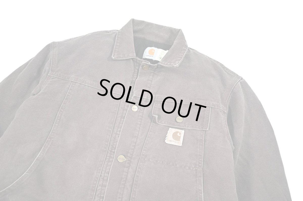 画像3: Used Carhartt Duck Coat made in USA (3)