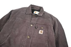 画像3: Used Carhartt Duck Coat made in USA (3)