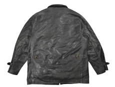 画像2: Used Polo Ralph Lauren Leather Coat (2)