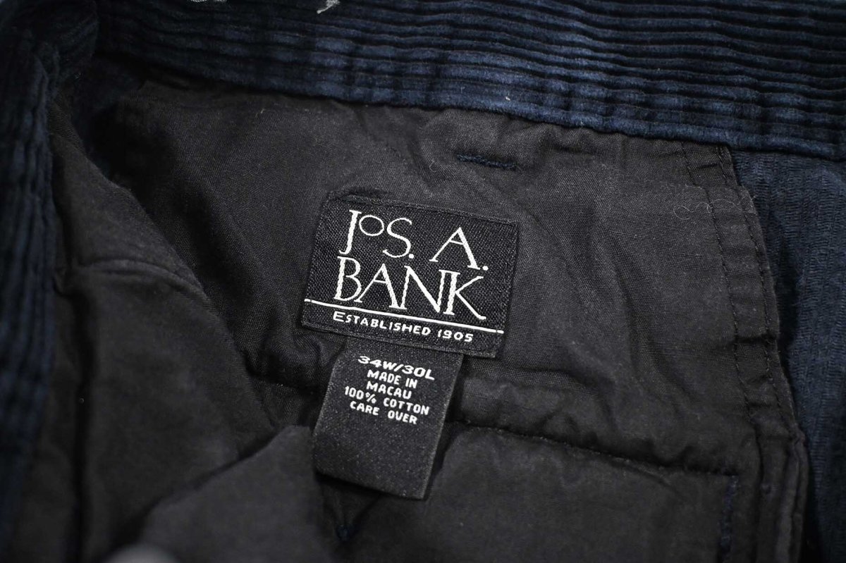 画像6: Used Jos.A.Bank Corduroy Pants Navy (6)