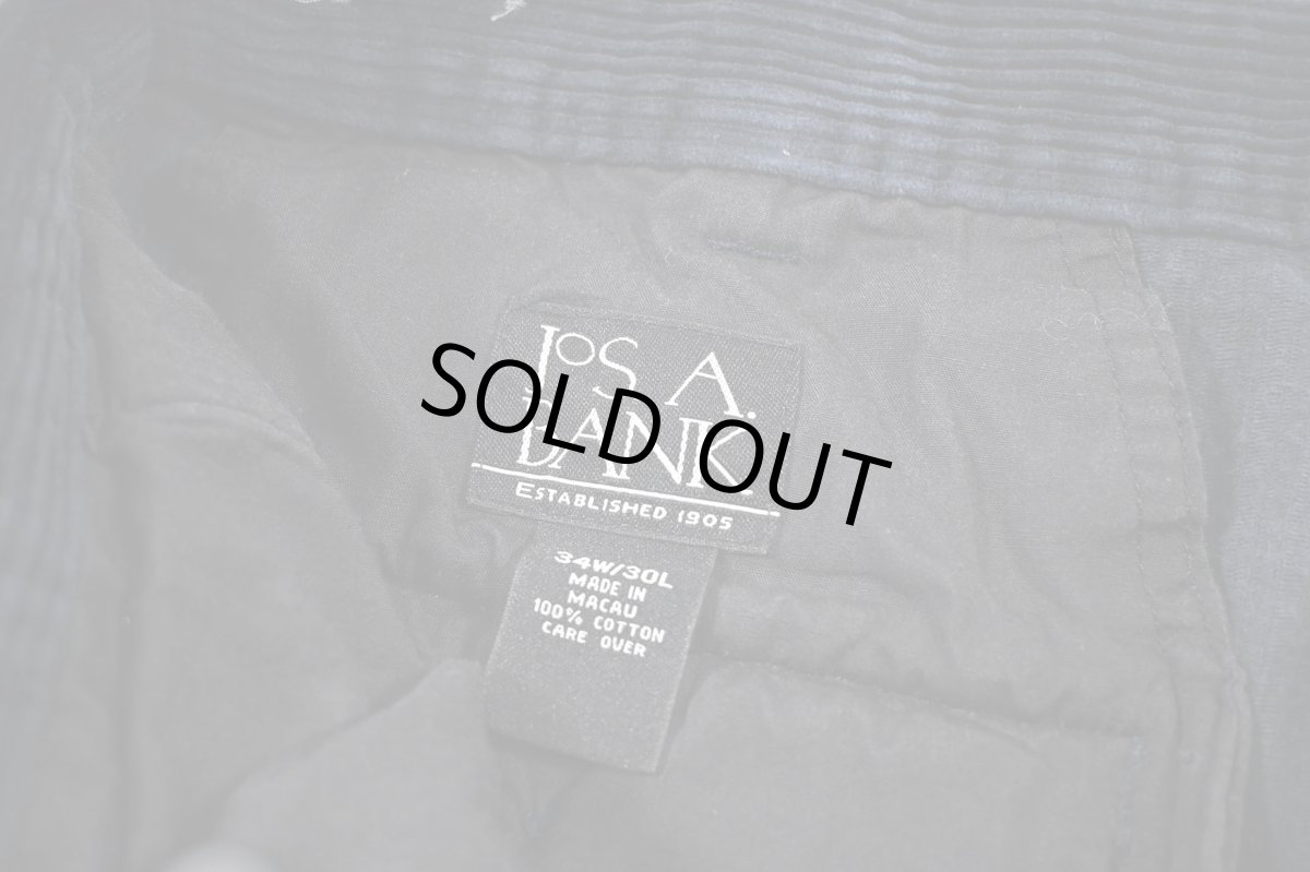画像6: Used Jos.A.Bank Corduroy Pants Navy (6)