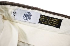 画像6: Used J.Press Corduroy Pants Brown (6)