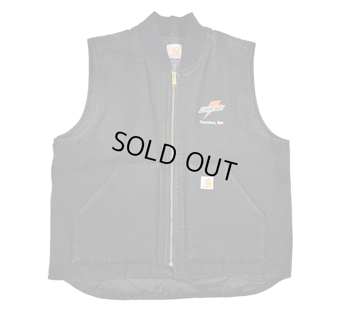 画像1: Used Carhartt Duck Vest (1)