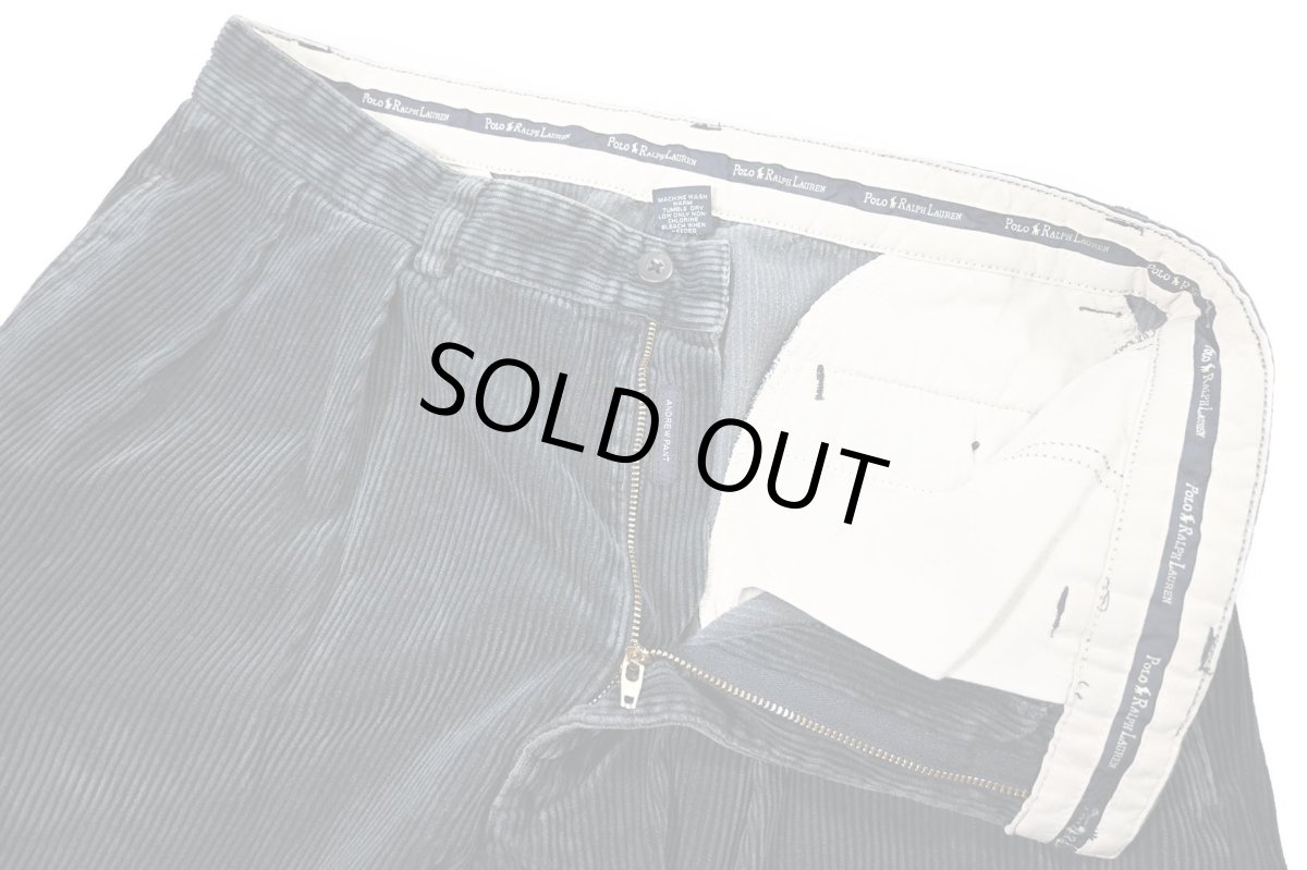 画像5: Used Polo Ralph Lauren Corduroy Pants Blue (5)