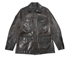 画像1: Used Banana Republic Leather Coat (1)