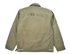 画像2: Used Us Navy A-2 Deck Jacket (2)