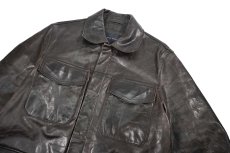 画像2: Used Banana Republic Leather Coat (2)