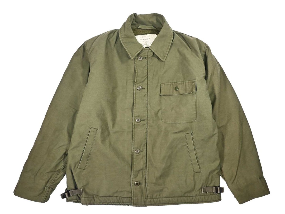 画像1: Used Us Navy A-2 Deck Jacket (1)