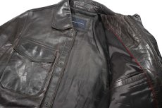 画像5: Used Banana Republic Leather Coat (5)