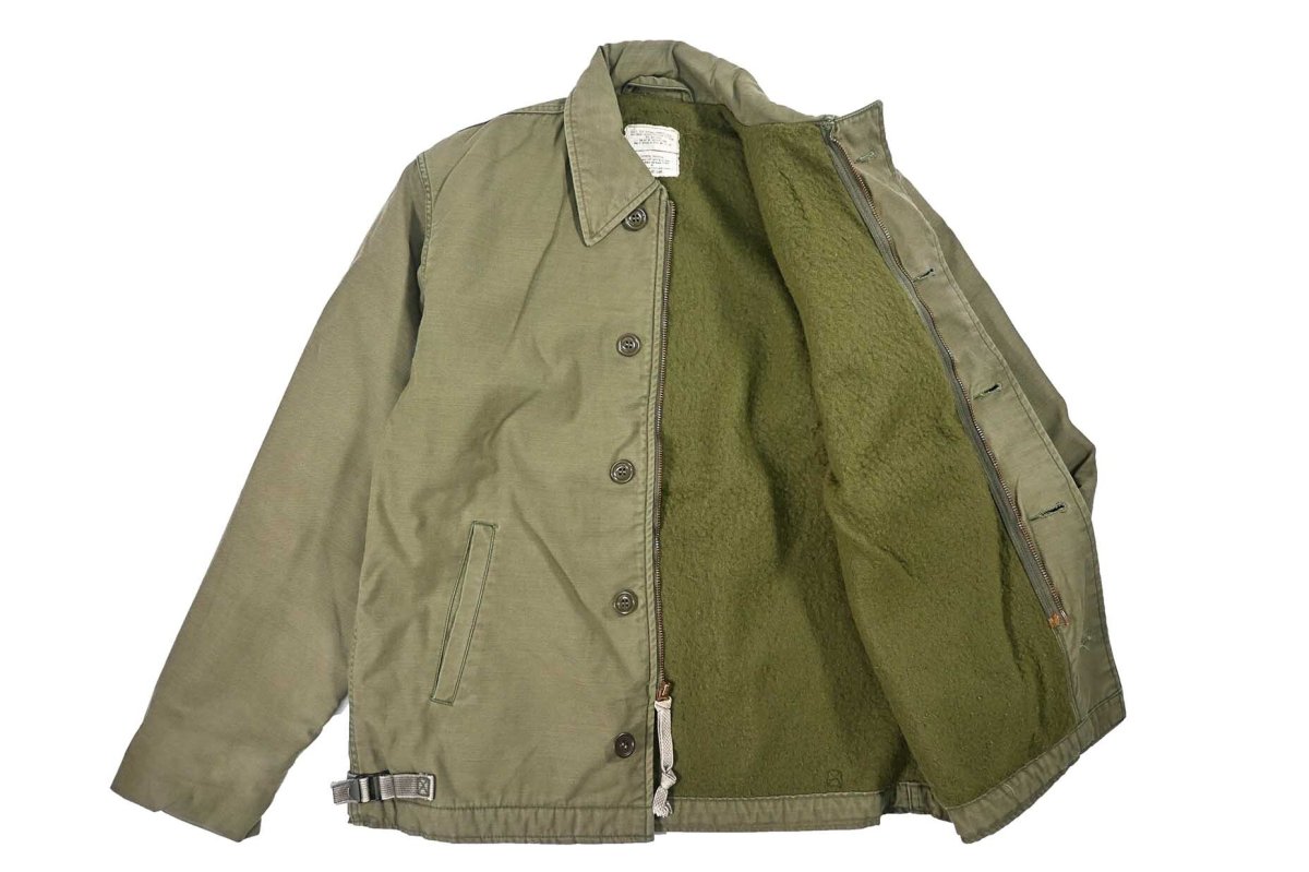 画像5: Used Us Navy A-2 Deck Jacket (5)