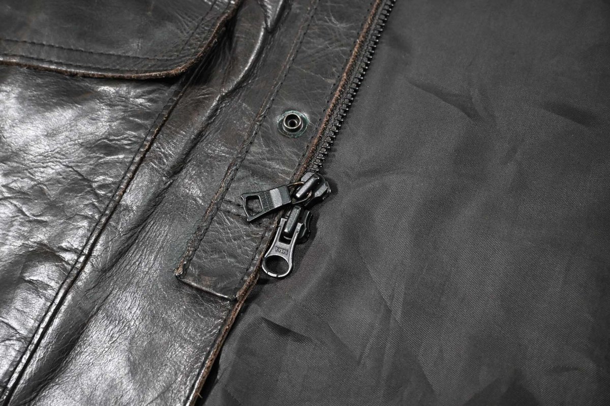 画像4: Used Banana Republic Leather Coat (4)