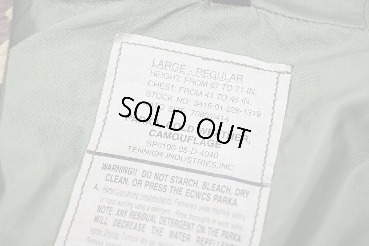 画像7: Used Us Army ECWCS Gen1 GORE-TEX Parka Woodland Camo (7)