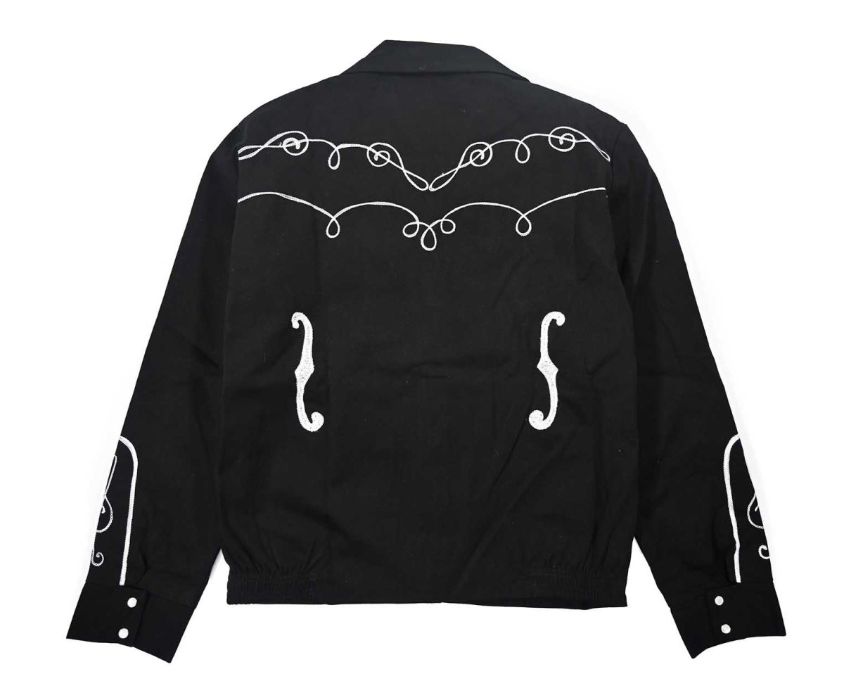 画像2: Rockmount Ranch Wear Vintage Western Bolero Jacket with Musical Notes Embroidery (2)