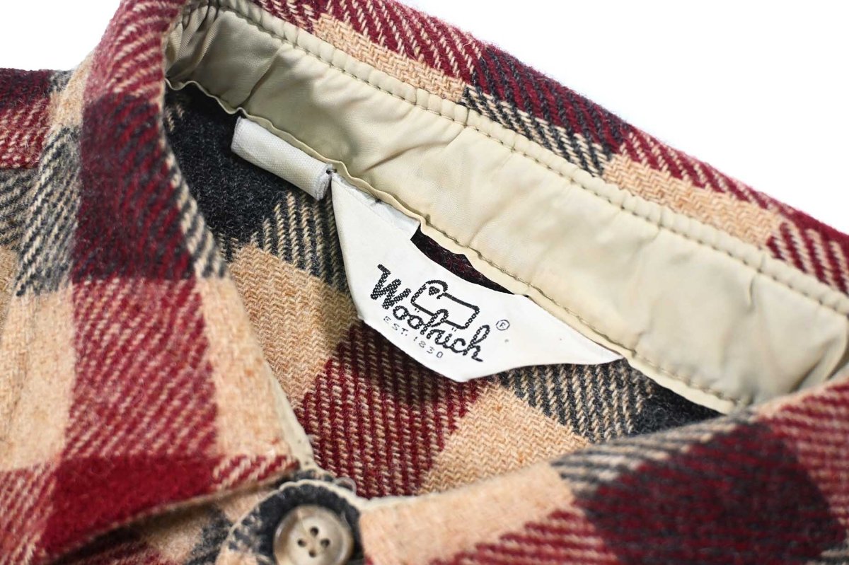 画像4: Used Woolrich Wool Shirt (4)