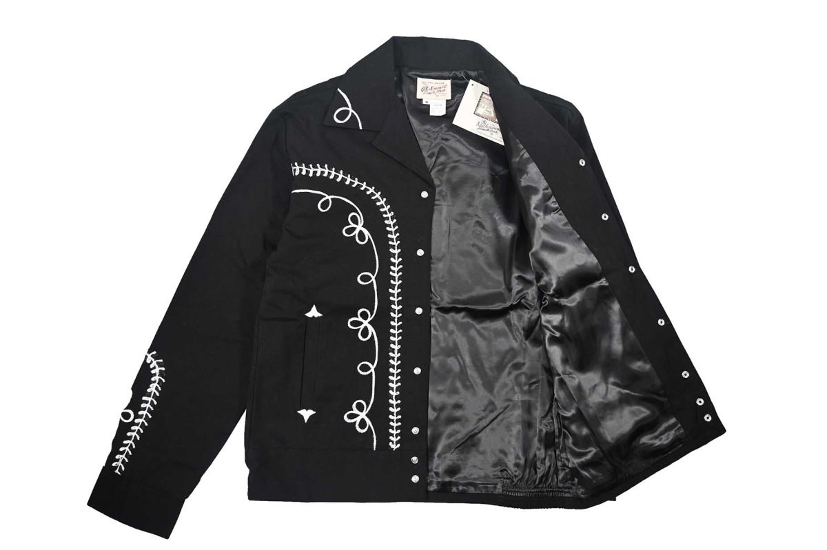 画像6: Rockmount Ranch Wear Vintage Western Bolero Jacket with White Rope Embroidery (6)