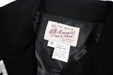 画像5: Rockmount Ranch Wear Vintage Western Bolero Jacket with Musical Notes Embroidery (5)