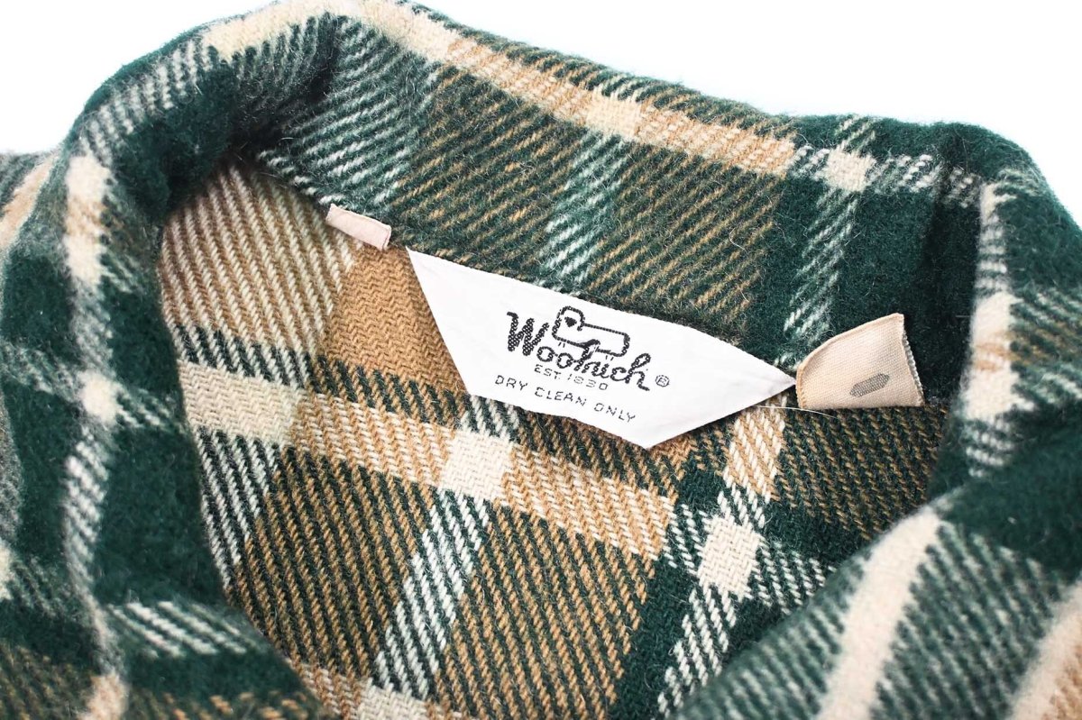 画像4: Used Woolrich Wool Shirt Jacket (4)