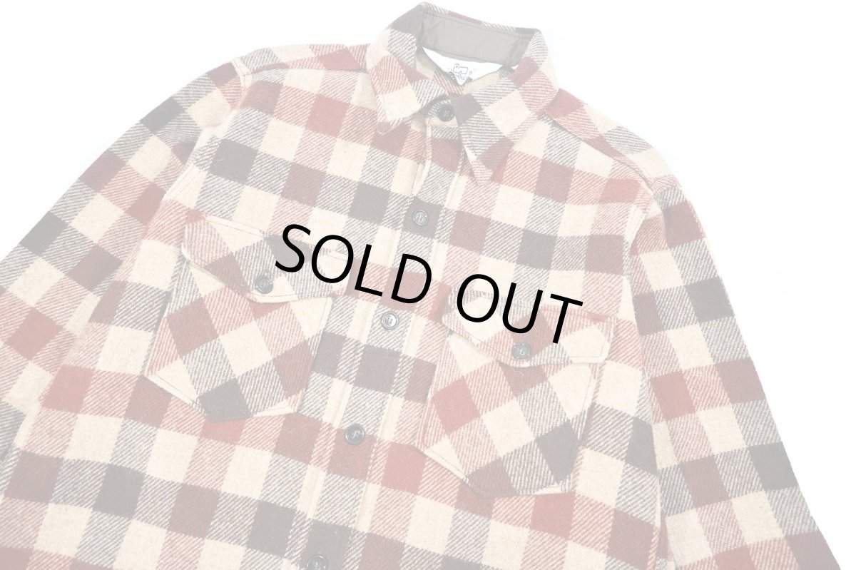 画像2: Used Woolrich Wool Shirt (2)