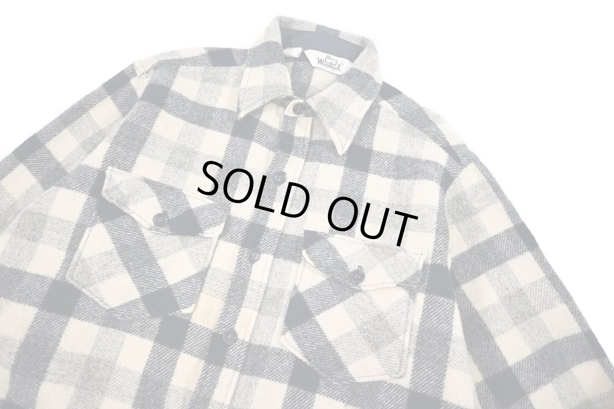 画像2: Used Woolrich Wool Shirt made in USA (2)
