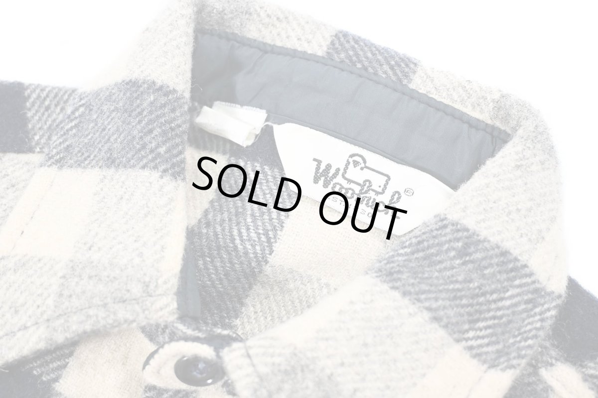 画像4: Used Woolrich Wool Shirt made in USA (4)