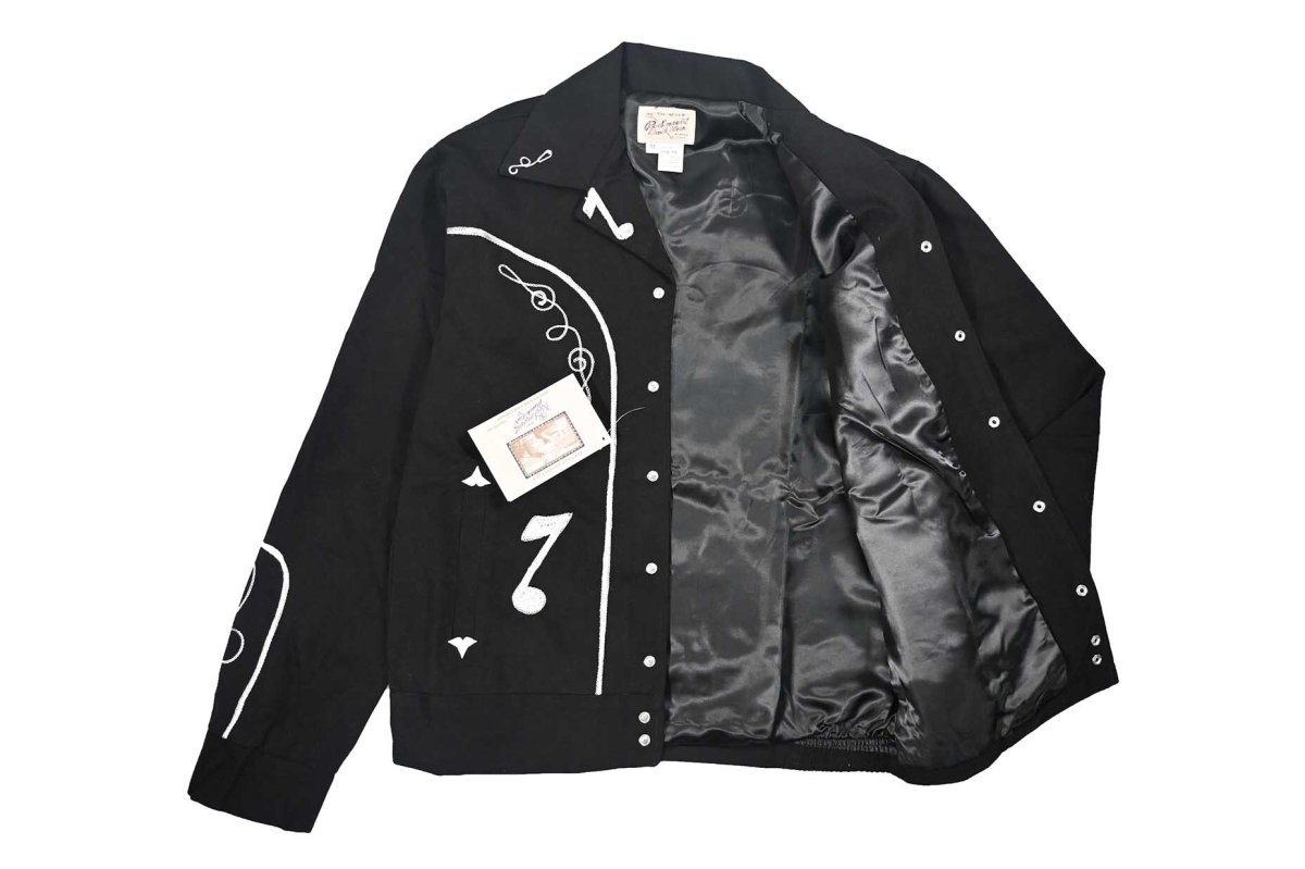 画像6: Rockmount Ranch Wear Vintage Western Bolero Jacket with Musical Notes Embroidery (6)