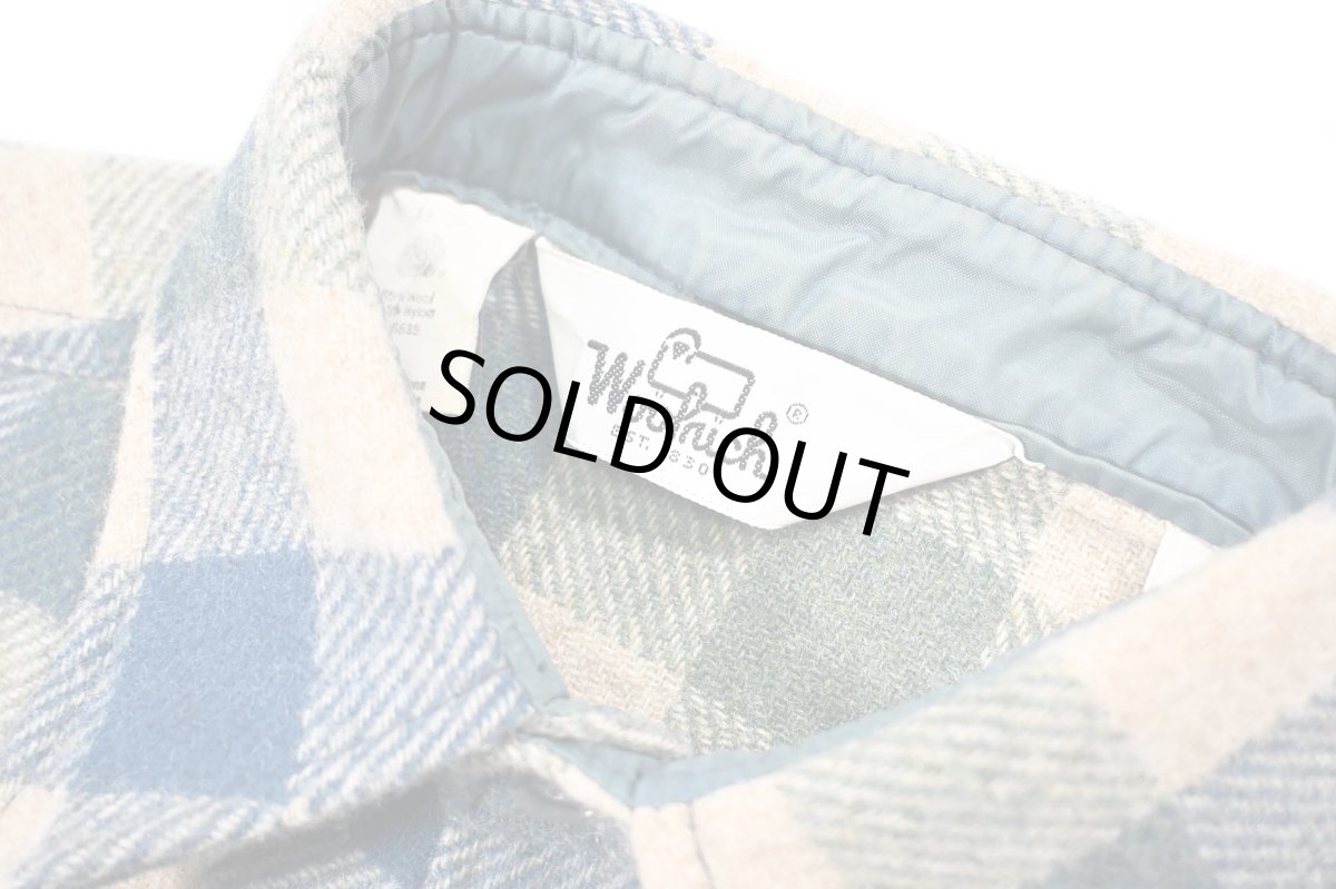 画像4: Used Woolrich Wool Shirt (4)