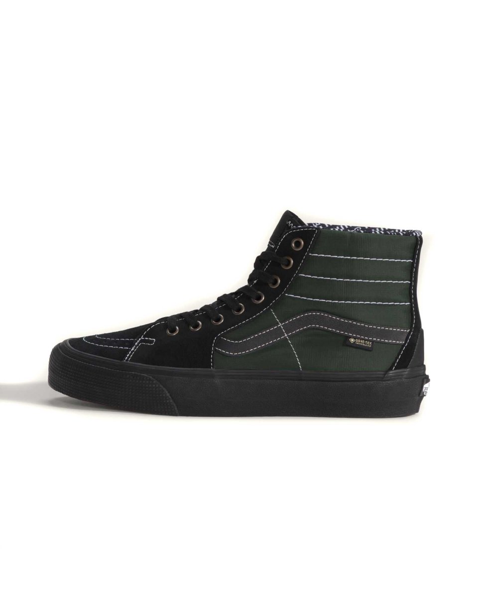 画像1: VANS SK8-Hi Gore-Tex Outdoor Black/Green バンズ　 (1)