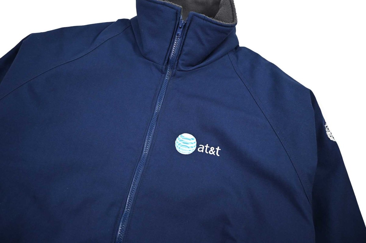 画像2: Deadstock AT&T Shelled Fleece Jacket made in USA (2)