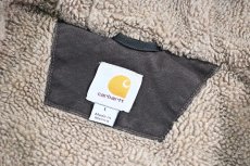 画像6: Used Carhartt Sherpa Lined Sierra Jacket Dark Brown (6)